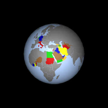 world map