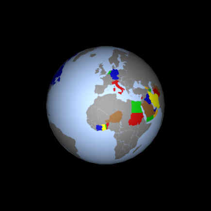 world map