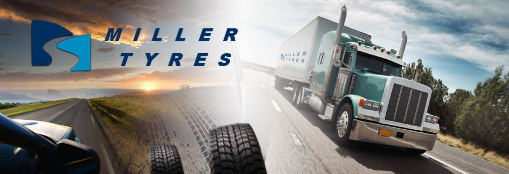 miller tyre truck driving