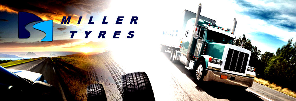 miller tyre truck driving